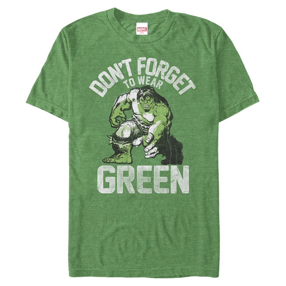 Men's Marvel Hulk Wear Green T-Shirt