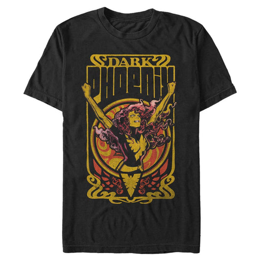 Men's Marvel Dark Phoenix Fire T-Shirt