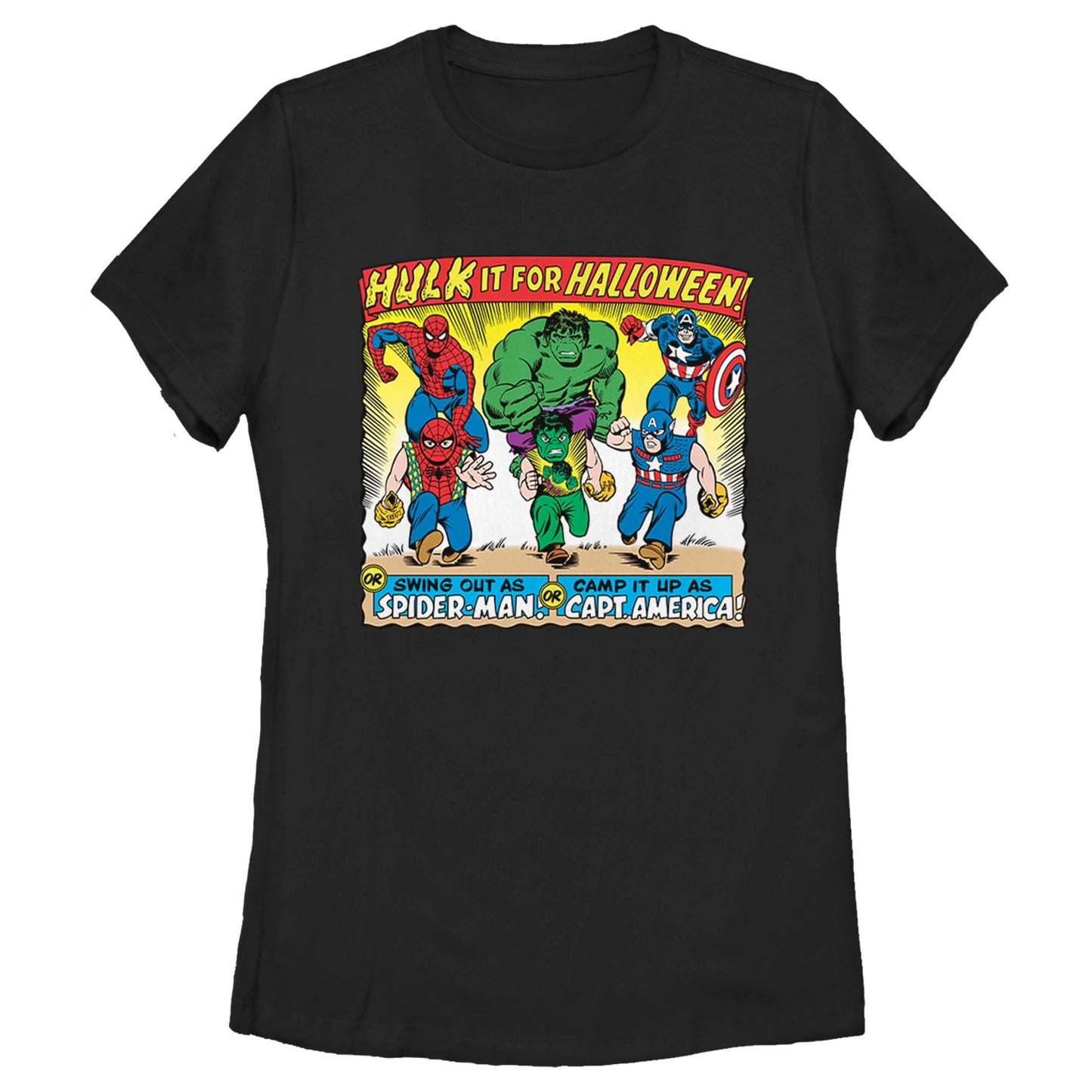 Women's Marvel Halloween Kids T-Shirt