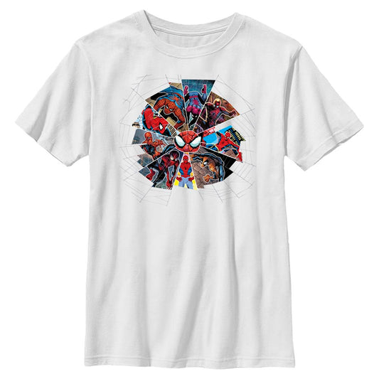 Boy's Marvel Spider-Man Beyond Amazing SPIDEY STAGES WEB T-Shirt